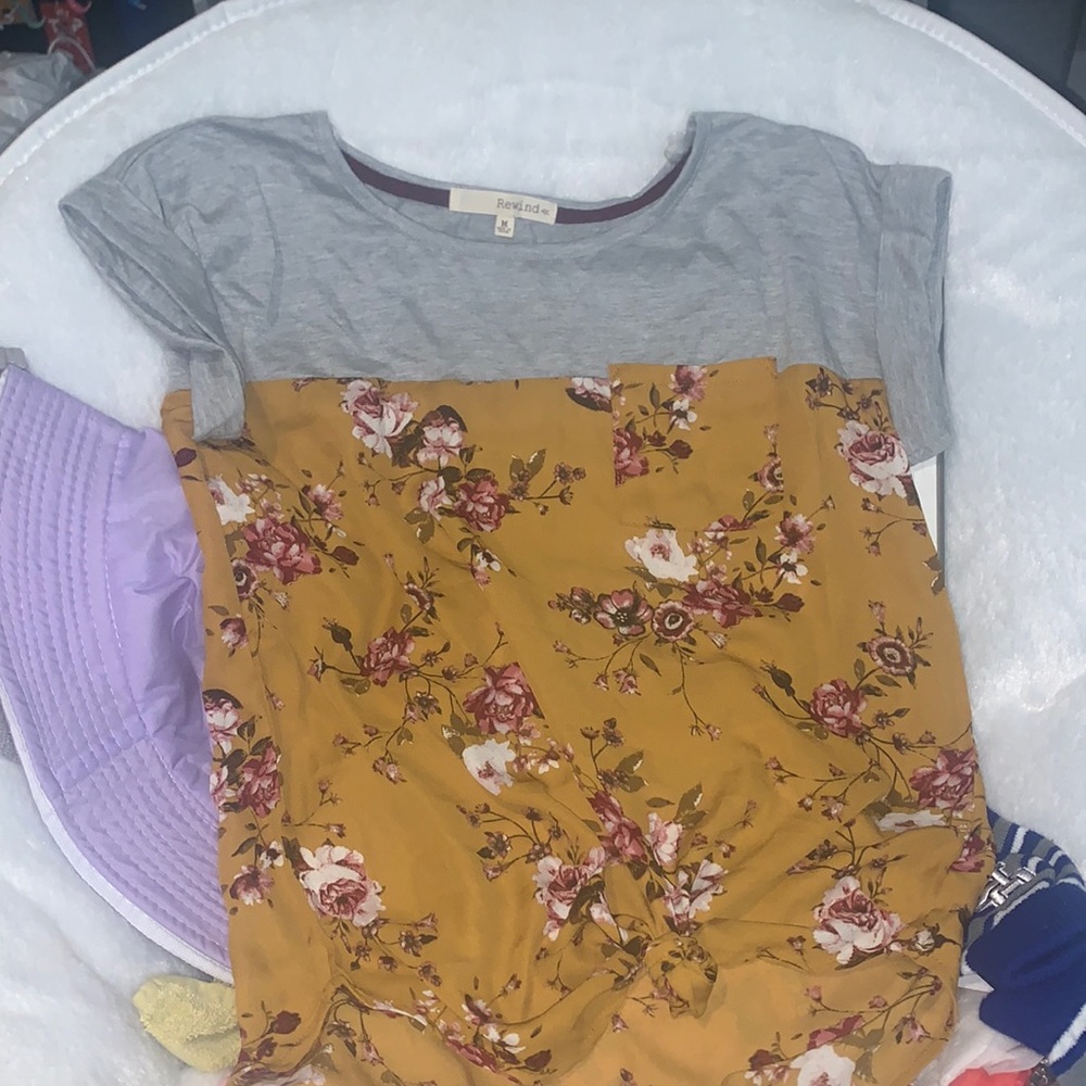 Floral Flowy Tee